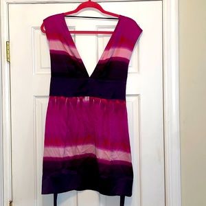 Bebe Silk Mini Dress
